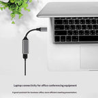 HC-61 HDMI Video Audio Sync Type-C to HDMI Cable 4K / 60Hz Adapter, HC-61