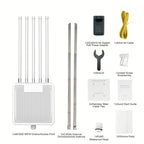 HW3000L IP67 Waterproof 3000Mbps WiFi 6 2.4 / 5G Dual Band High Gain Antenna POE Router, US Plug, EU Plug, UK Plug, AU Plug