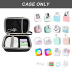 Mini Pocket Printer Protective Case Portable Hard Storage Case for Memoking T02 / Phomemo M02 / M02S / M02 Pro / Q30S