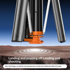 T02TK Bluetooth Remote Control Phone Tripod Stand 360 Degrees Rotation Selfie Stick Tripod