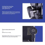 YUNTENG VCT-4000 For DSLR Phone Video 400cm Extended Professional Camera Tripod, VCT-4000