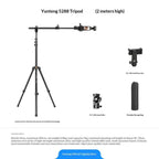 YUNTENG VCT-5288 Overhead 360 Degree Adjustable Crossbar Tripod 205cm Extended Tripod, VCT-5288