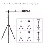YUNTENG VCT-5288 Overhead 360 Degree Adjustable Crossbar Tripod 205cm Extended Tripod, VCT-5288