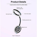 VLOGLITE M15 For Phone Reading Photography Video Lighting Mini Portable Selfie LED Light