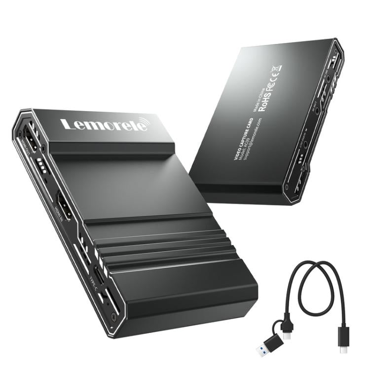 Lemorele AC09 Video Capture Card 4K HD Recorder, AC09