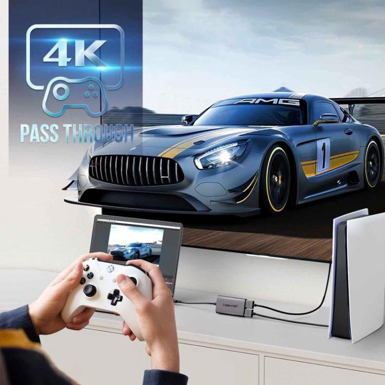 Lemorele AC02L 4K HDMI Capture Card 1080P 60FPS Ultra-Low Latency for Live Streaming, AC02L