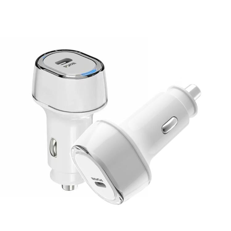 P01 PD45W Type-C / USB-C Buck Boost Car Charger, without Cable