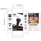P01 PD45W Type-C / USB-C Buck Boost Car Charger, without Cable