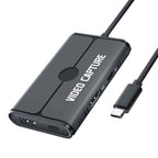 Lemorele AC08 4K HDMI Video Capture Card Game Live Recording Adapter, AC08(black), AC08(Lake Blue)