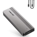 Lemorele SD2L Dual-Bay M.2 Enclosure NVMe SATA 10Gbps High-Speed Adapter, SD2L