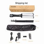 HD-150XJ 3200K-5600K Adjustable Remote Control 65W LED Photography Light 4-Arm Fill Light, US Plug, EU Plug, UK Plug, AU Plug