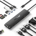 Lemorele TC96 Type-C Docking Station With Ethernet Port 4K HDMI PD Charging Hub