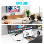 Lemorele TC24L 5 in 1 Docking Station 4K Ultra Display Fast Transfer 100W PD Adapter