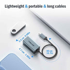 Lemorele TC48 Type-C Hub Gigabit Ethernet Dual HDMI Display Multi-port Laptop Expander