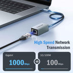Lemorele TC48 Type-C Hub Gigabit Ethernet Dual HDMI Display Multi-port Laptop Expander