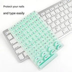Keycaps for Typing with Long Nails