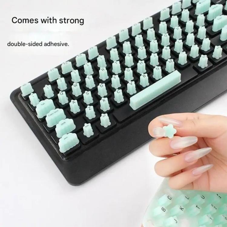 Keycaps for Typing with Long Nails