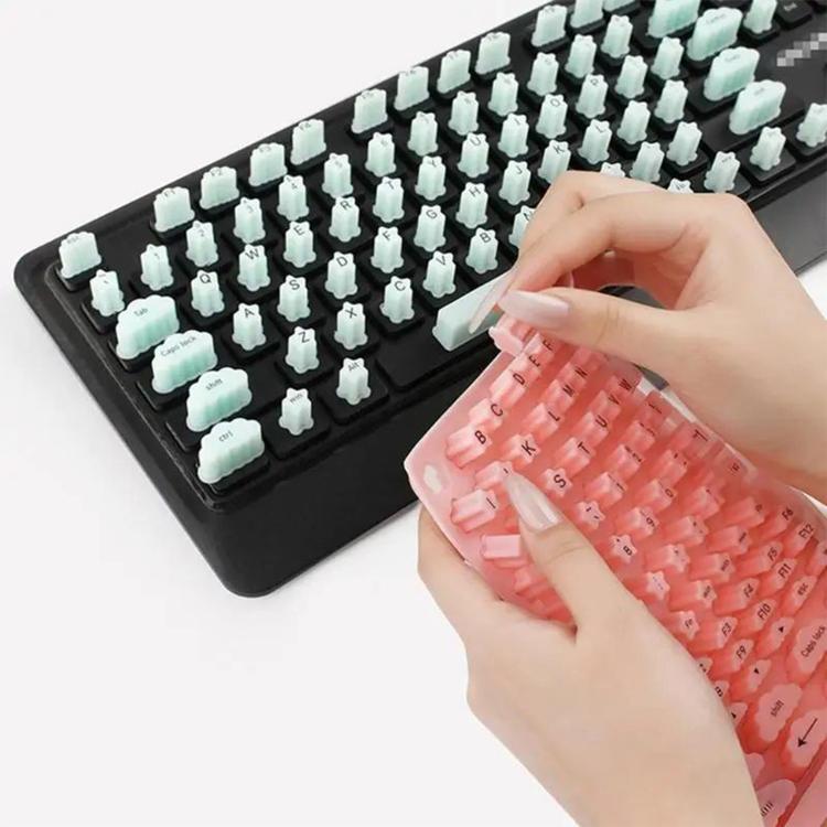 Keycaps for Typing with Long Nails