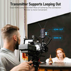 Lemorele R100 Wireless Video Transmitter 1080P 200M HDMI Loop Out 1TX To 4RX Extender