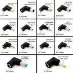 14pcs PA-100W DC Adapters 100W USB-C/Type-C Female to DC Male Cable Adapter Kit, 14 in 1