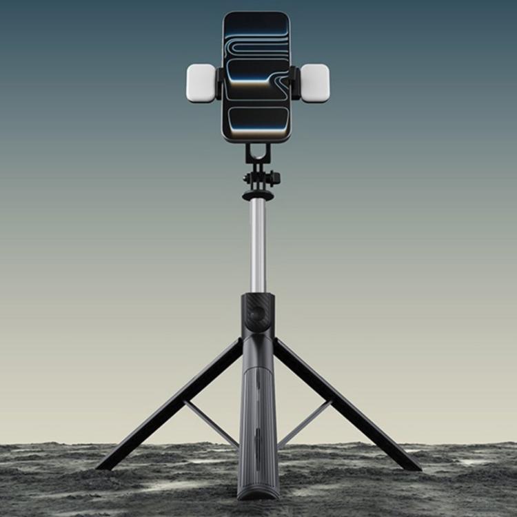 X5SE Portable Live Streaming Phone Stand 1.7m Extension Bluetooth Remote Control Selfie Stick Tripod, X5SE