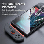 2pcs Book Box Dust-Free Chamber High-Definition Dust-Free Instant Game Console Tempered Glass Film, For Nintendo Switch 2