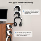 For PS4 / PS5 / XBOX Game Controller Headphone Wall Mount Stand