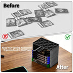 For Nintendo Switch / PS5 / PS4 / XBOX 2pcs Game Disc Storage Tower DIY Modular