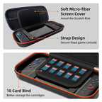 For Nintendo Switch 2 PU Portable Travel Bag Multi-function Storage Pouch with Game Card Slots