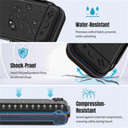 For Nintendo Switch 2 Storage Bag Dual Color Zipper EVA Hard Shell Shockproof Carrying Case
