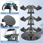 For XBOX / PS5 / Switch 360 Degree Rotating 3-Tier Game Controller Stand, 3-Tier Rotating