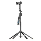 Q575TK Auto Pop-up Face Tracking Gesture Control Smart Gimbal Tripod AI Selfie Stick, Q575TK