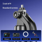 Q575TK Auto Pop-up Face Tracking Gesture Control Smart Gimbal Tripod AI Selfie Stick, Q575TK