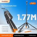 T05TK For Photography Tripod Selfie Stick Auto-Open Gimbal Stabilizer Remote Control Phone Stand, T05TK