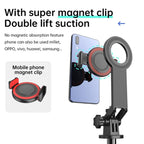 K14 1.7m Extendable Remote Control Magnetic Phone Stand Selfie Stick Tripod, K14