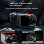 For DJI Osmo Action 3 / 4 / 5 Pro Cage Frame Action Camera Aluminum Alloy Protective Case