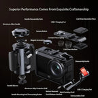 For DJI Osmo Action 6 DJ-6 Detachable Magnetic Camera Cage Frame Cover
