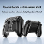 For 2026 Steam Controller 2 Transparent Crystal PC Hard Shell Anti-Drop Protective Case