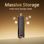 HEYGATE L1 Flash Drive 2 in 1 USB-A + USB-C /Type-C High Speed Memory Stick, 32GB, 64GB, 128GB, 256GB