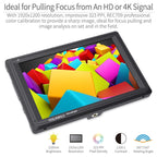 FEELWORLD FW279 7 Inch Ultra Bright 2200nit on Camera Field DSLR Monitor Full HD 1920x1200 4K HDMI Input Output High Brightness for DSLR Stabilizer, FW279