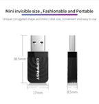 COMFAST CF-812AC USB WiFi Adapter-1300 Mbps USB di Rete Wireless wiFi, CF-812AC