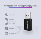 COMFAST CF-812AC USB WiFi Adapter-1300 Mbps USB di Rete Wireless wiFi, CF-812AC