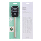 RZ97 Mini Soil PH Moisture Humidity Measuring PH Meter Soil Moisture Monitor Hygrometer Gardening Plant Farming Moisture Tester, RZ97
