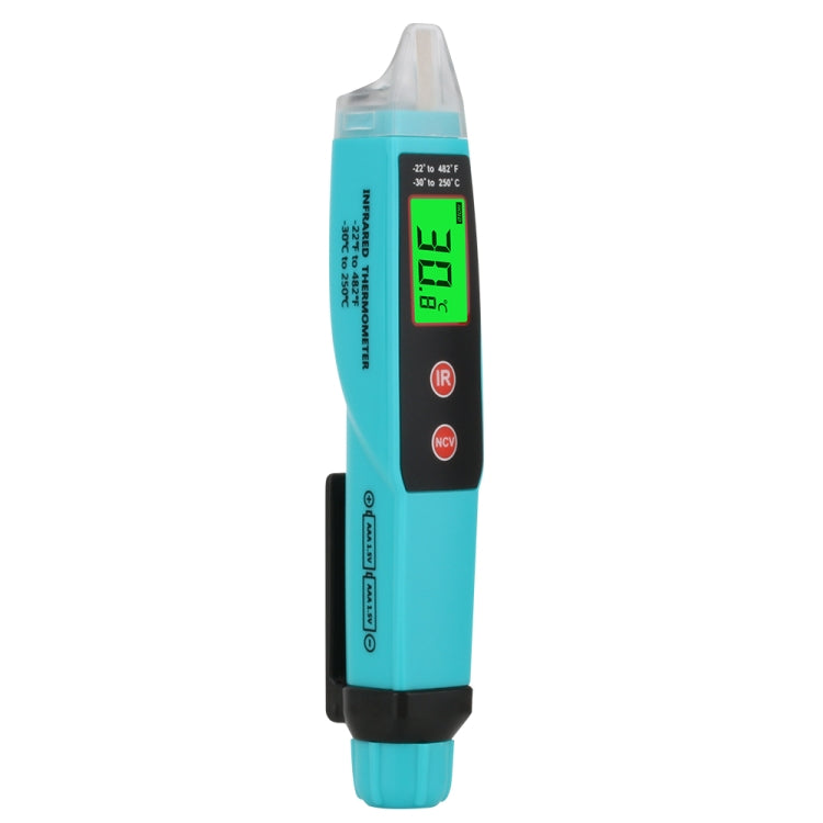 JHL-18A Digital Non-Contact Thermometer AC Voltage Detector Infrared Thermometer Voltage Pen Type Handheld Induction Voltage Tester