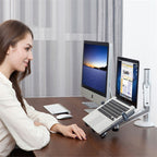 OA-1S Double use Laptop/Tablet Stand Height Adjustable Rotatable Holder
