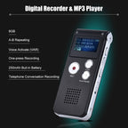 SK-012 8GB Voice Recorder USB Professional Dictaphone  Digital Audio With WAV MP3 Player VAR   Function Record, SK-012 8GB