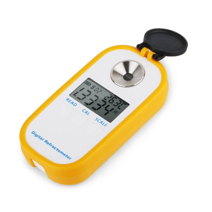 DR301 Digital Honey Refractometer Measuring Sugar Content Meter Range 090 Brix Refractometer Baume Honey Water Concentration Tool, DR301