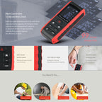 E40 Laser Rangefinder Laser Distance Meter Measuring Device Digital Handheld Tools Module Range 40m Range Finder, E40