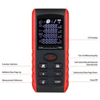 E100 Laser Rangefinder Laser Distance Meter Measuring Device Digital Handheld Tools Module Range 100m Range Finder, E100