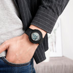 SKMEI 1497 Fashion Simple Backlight Single Display Electronic Watch Timing Alarm Watch
